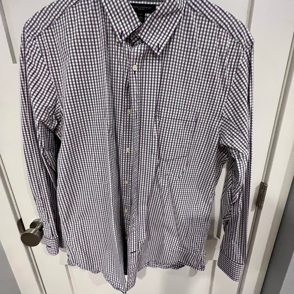 Men's Banana Republic Button Down Dress Shirt